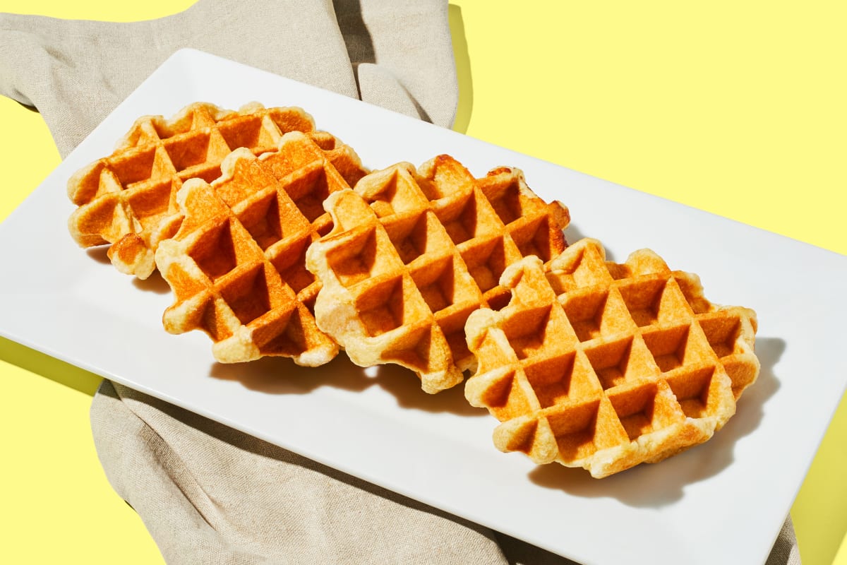 Belgian Liege Waffles Recipe