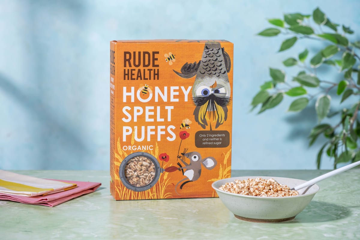 Rude Health - Céréales miel et épeautre
