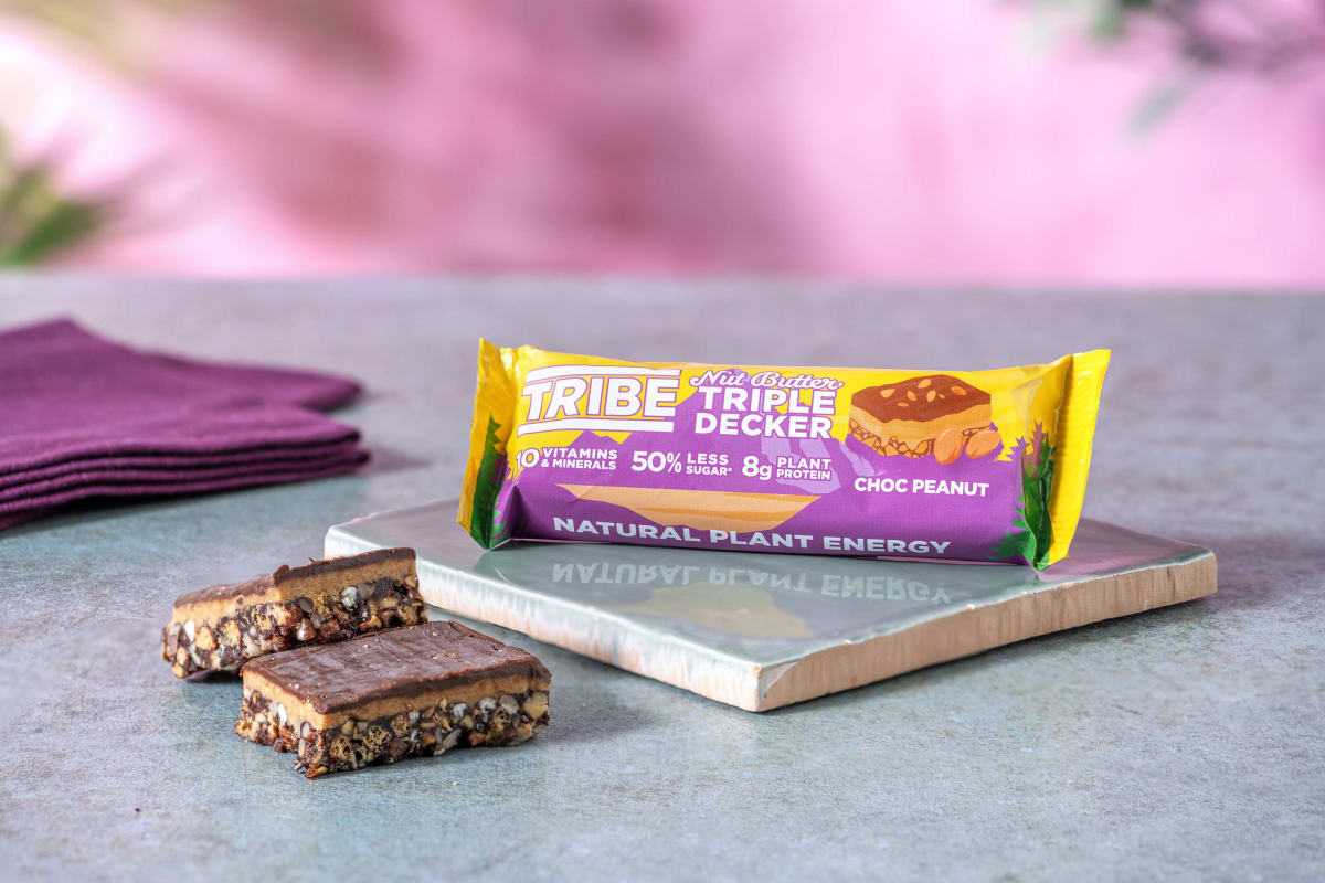 Tribe Triple Decker Protein Bar Chocolate Peanut Butter FR/NL (40g)