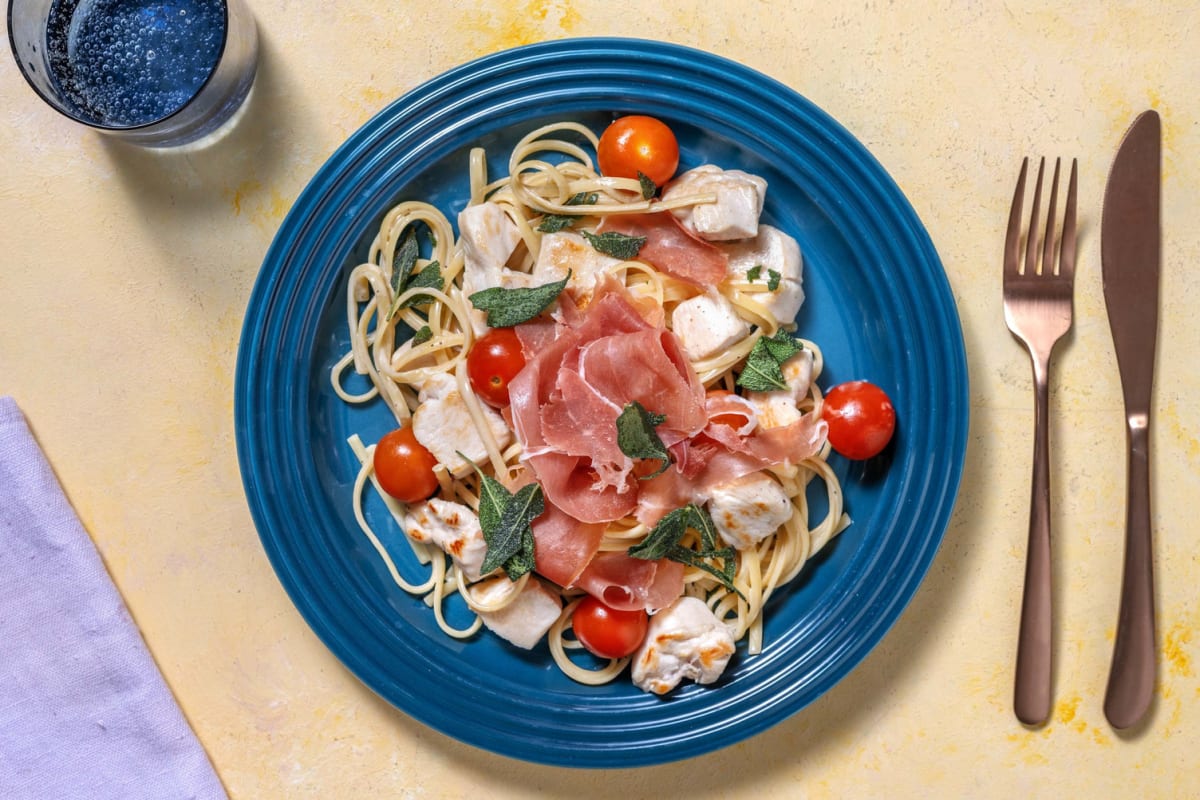 Linguine Saltimbocca!