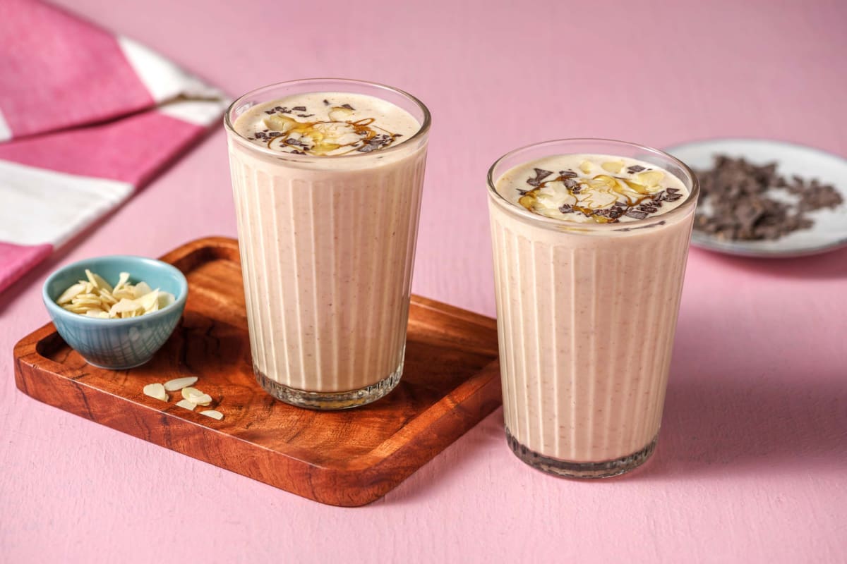 Smoothie à la banane & beurre de cacahuète