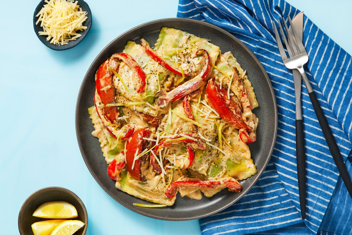Turkey & Spinach Ricotta Ravioli