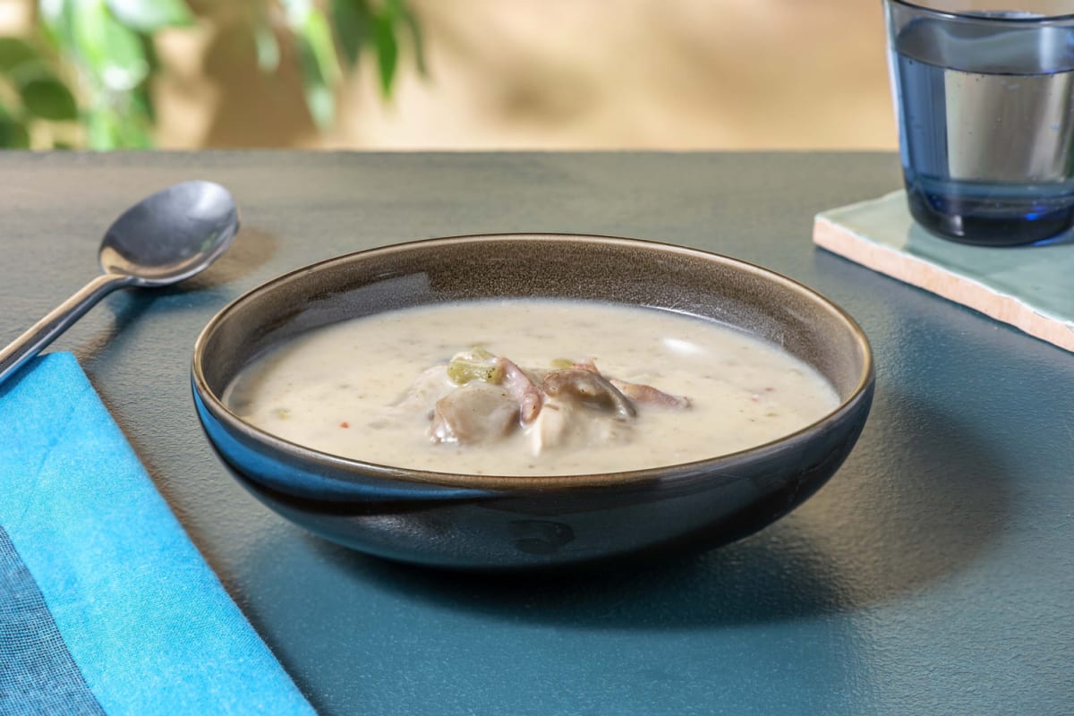 Tom Kha Gai mit Hähnchen