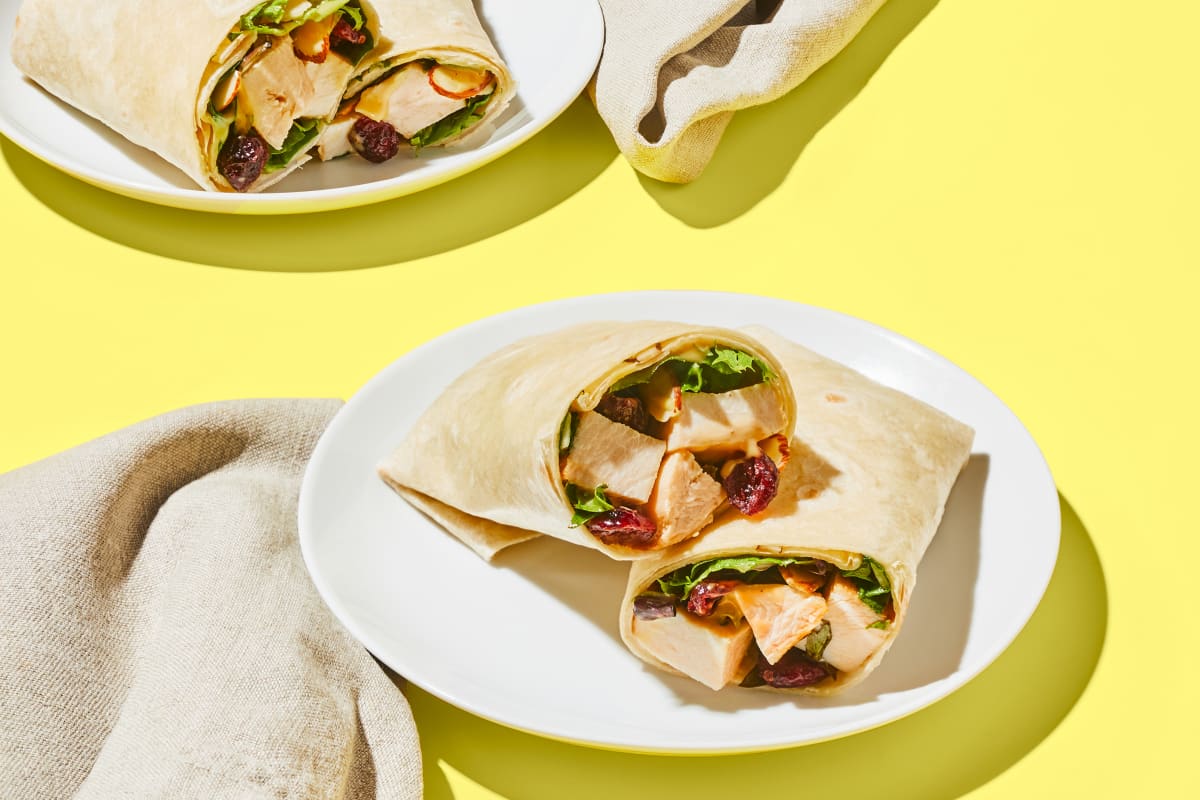 Honey Mustard Chicken Salad Wrap