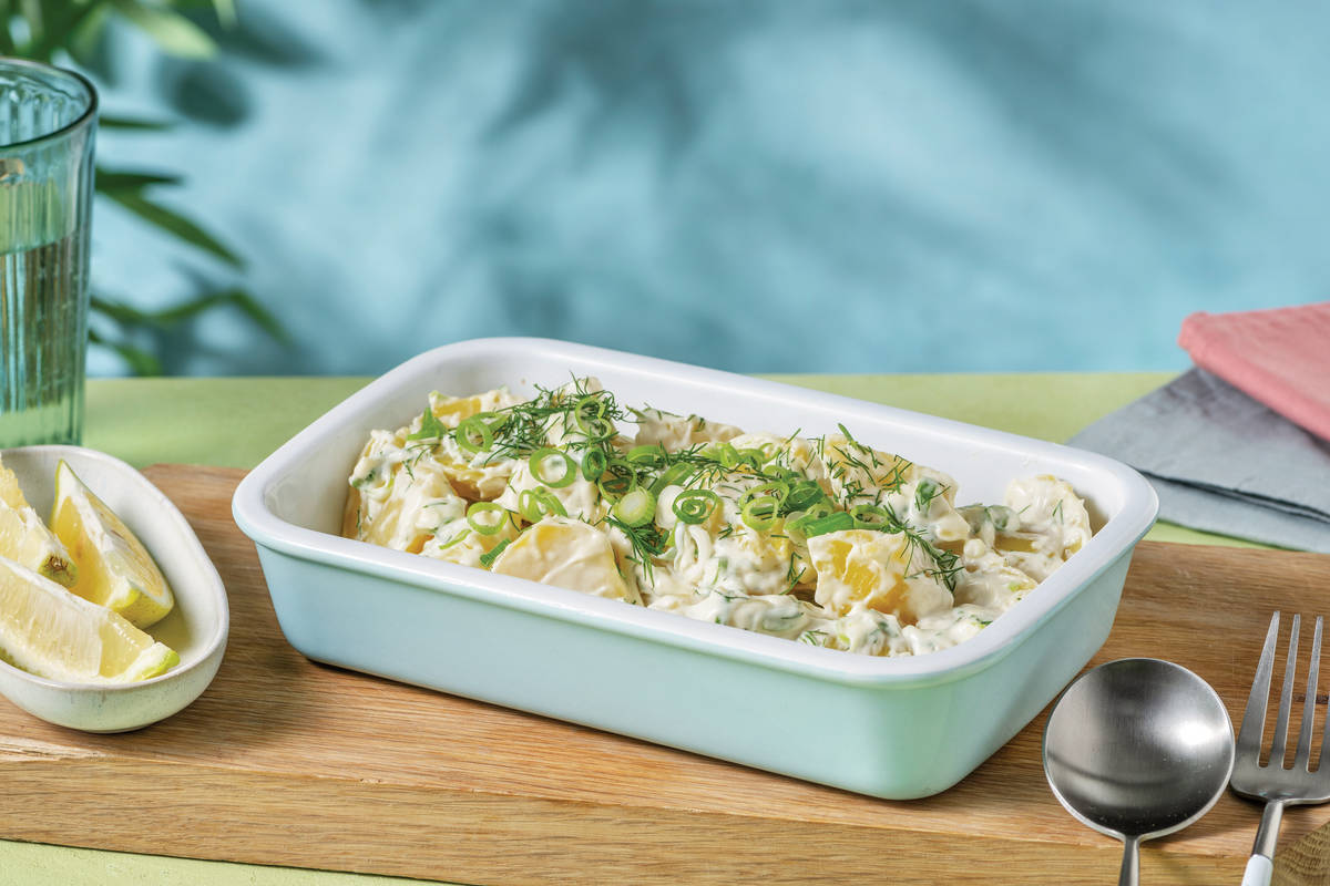 Creamy Aioli Potato Salad Recipe HelloFresh