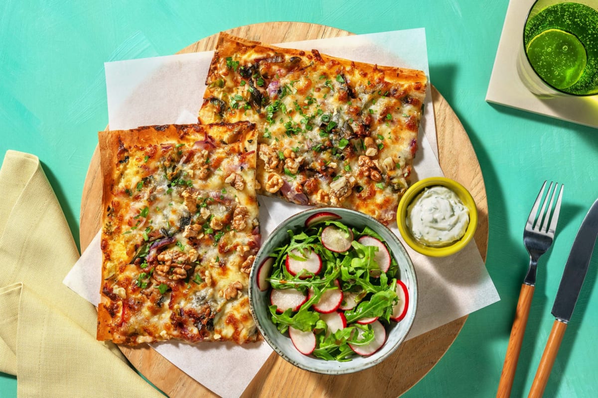 Fruchtige Tarte mit karamellisiertem Porree Rezept | HelloFresh