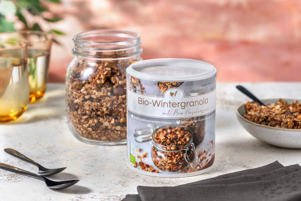 Bio-Wintergranola Backmischung