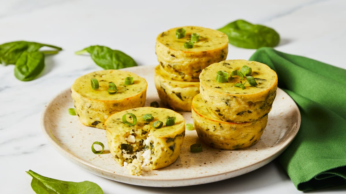 Spinach & Feta Egg Bites