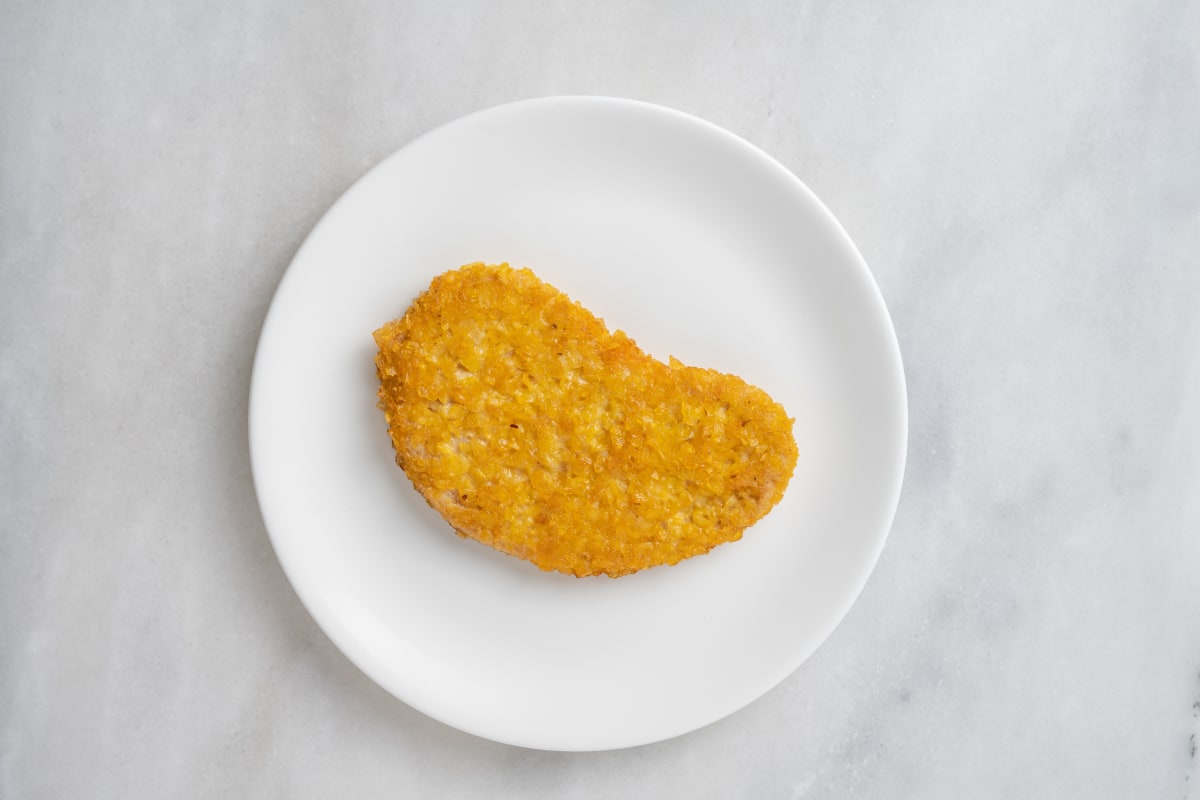 Vegetarische schnitzel (90 g) als extra