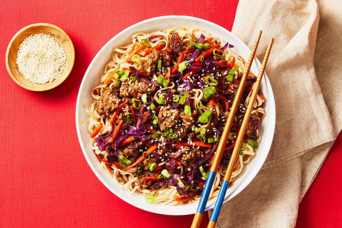 Szechuan Beef Noodles Recipe HelloFresh