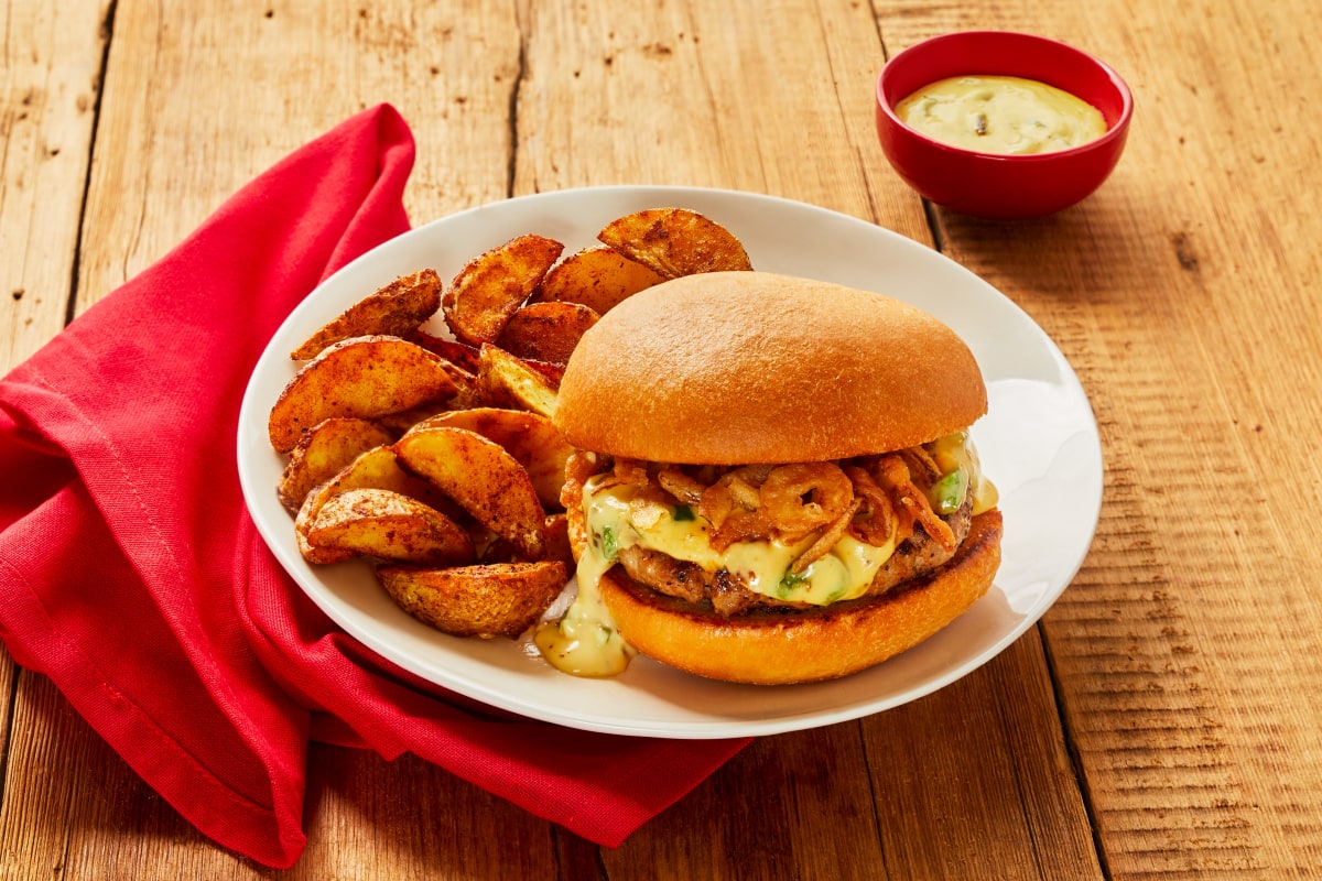 Nacho Organic Beef Burgers