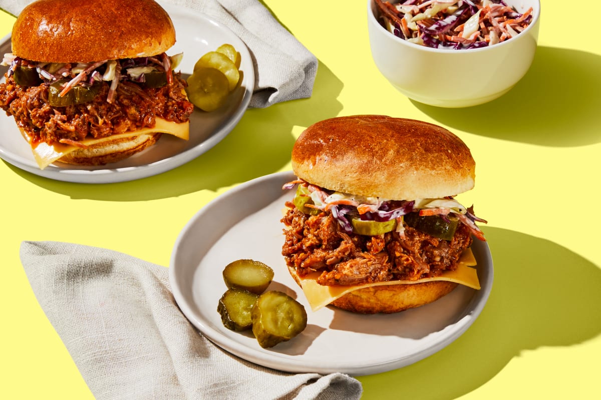 BBQ Pulled Pork Sandos