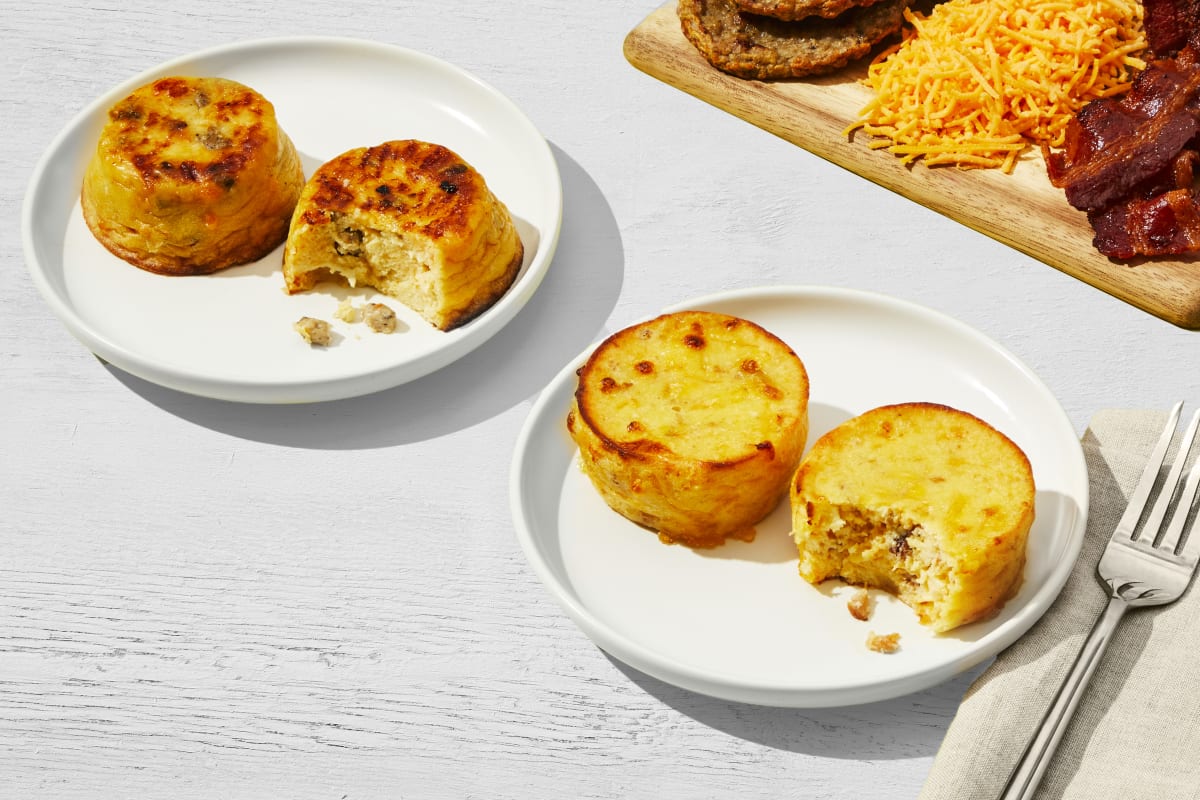Turkey Sausage & Bacon Egg Bites Bundle