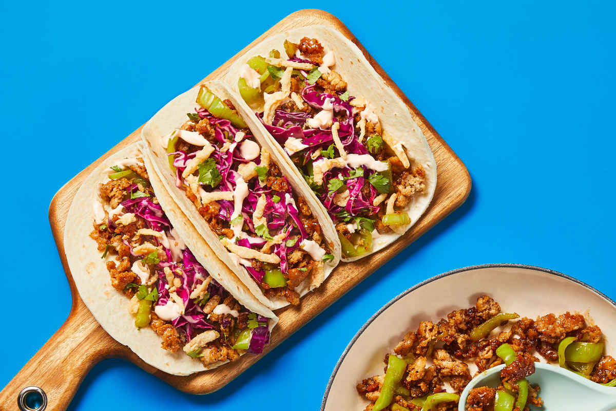 One-Pan Beef Stir-Fry Tacos