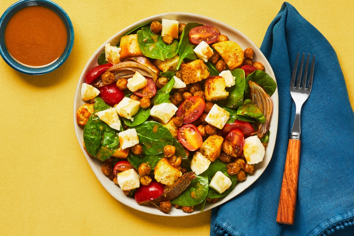 Spinach Caprese Chicken Salad