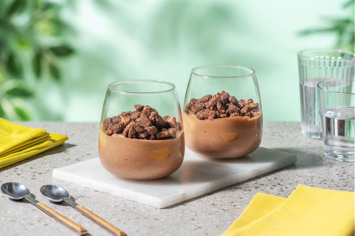Dreamy Chocolate Mousse as an extra