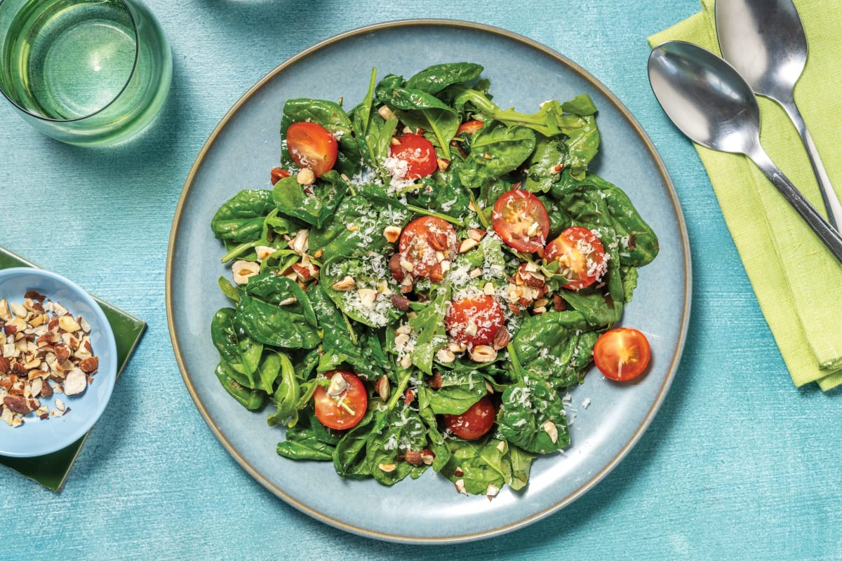 Cherry Tomato & Parmesan Green Salad