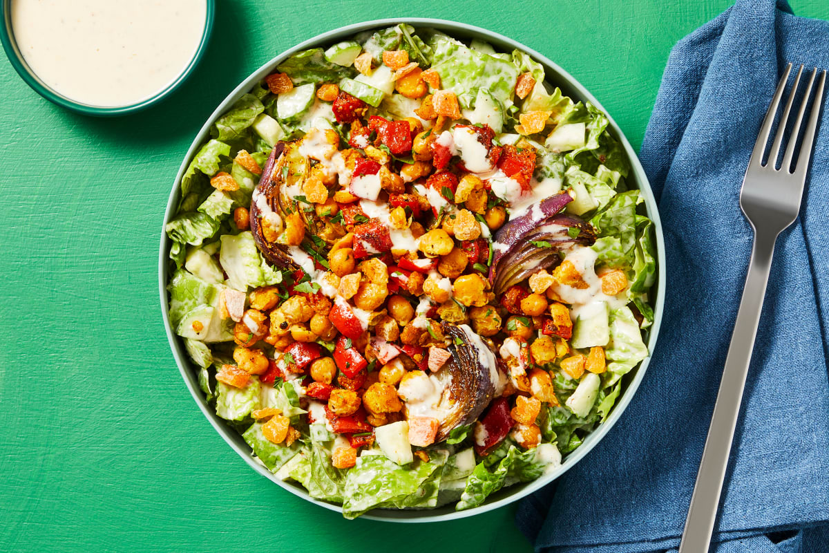 Chicken & Chickpea Chopped Salad
