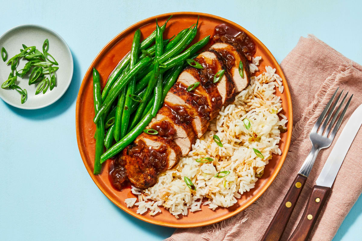 Apricot Balsamic Glazed Organic Chicken