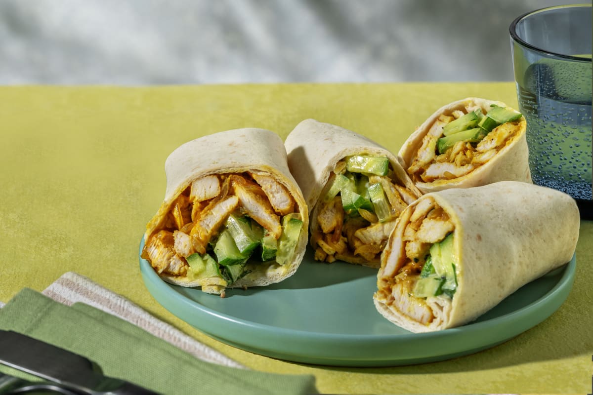 Bombay Chicken Korma Wrap