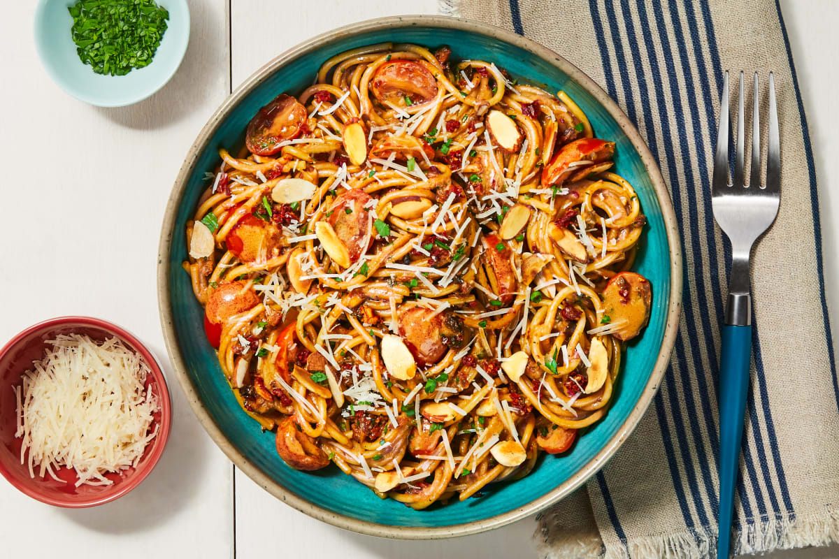 Turkey & Sun-Dried Tomato Spaghetti