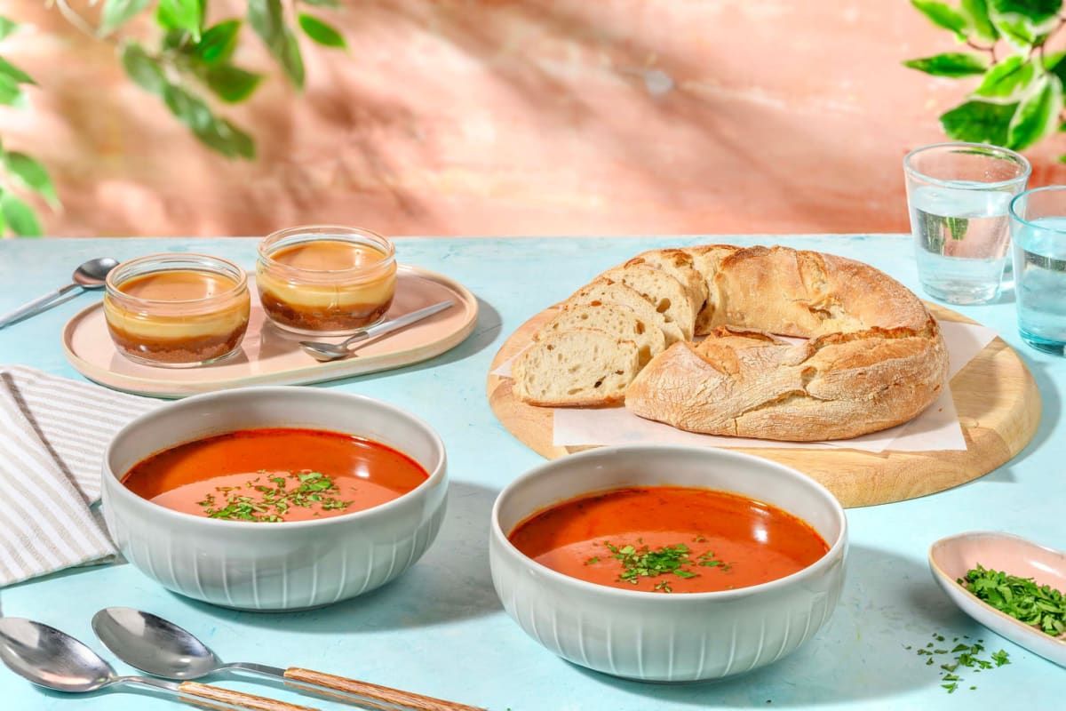 Bagel Bundle mit Pastrami und Bruschetta-Dip