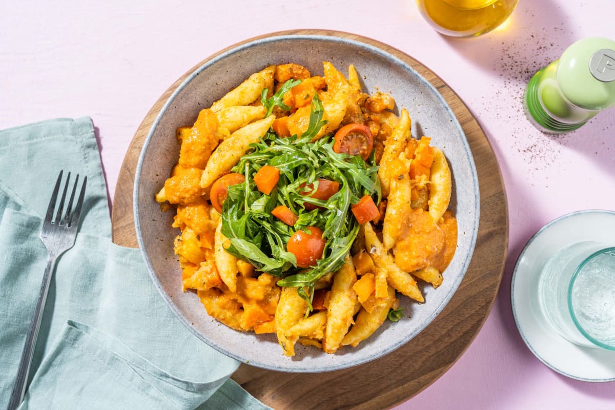 Schupfnudeln mit veganem Pesto Rosso