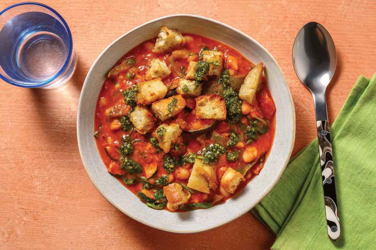 Red Kidney Bean & Roast Veggie Stew