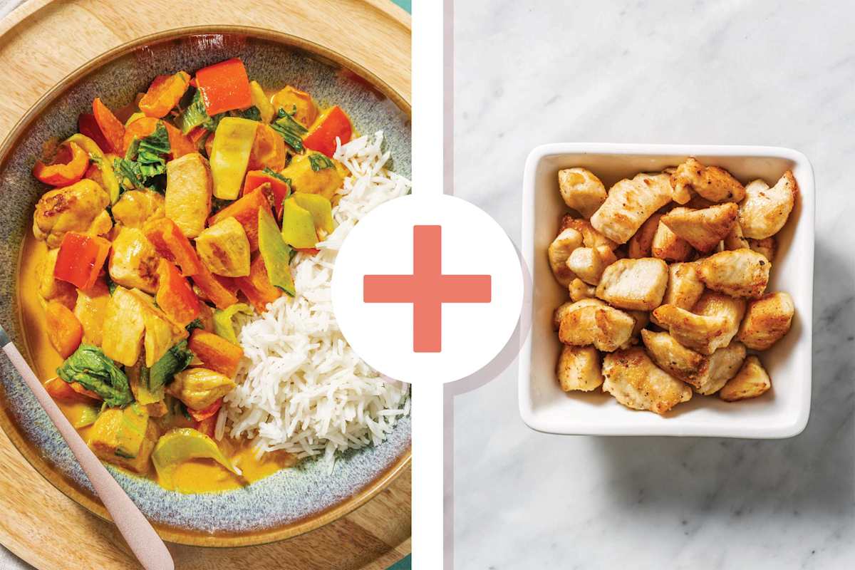 Double Thai Red Chicken Curry