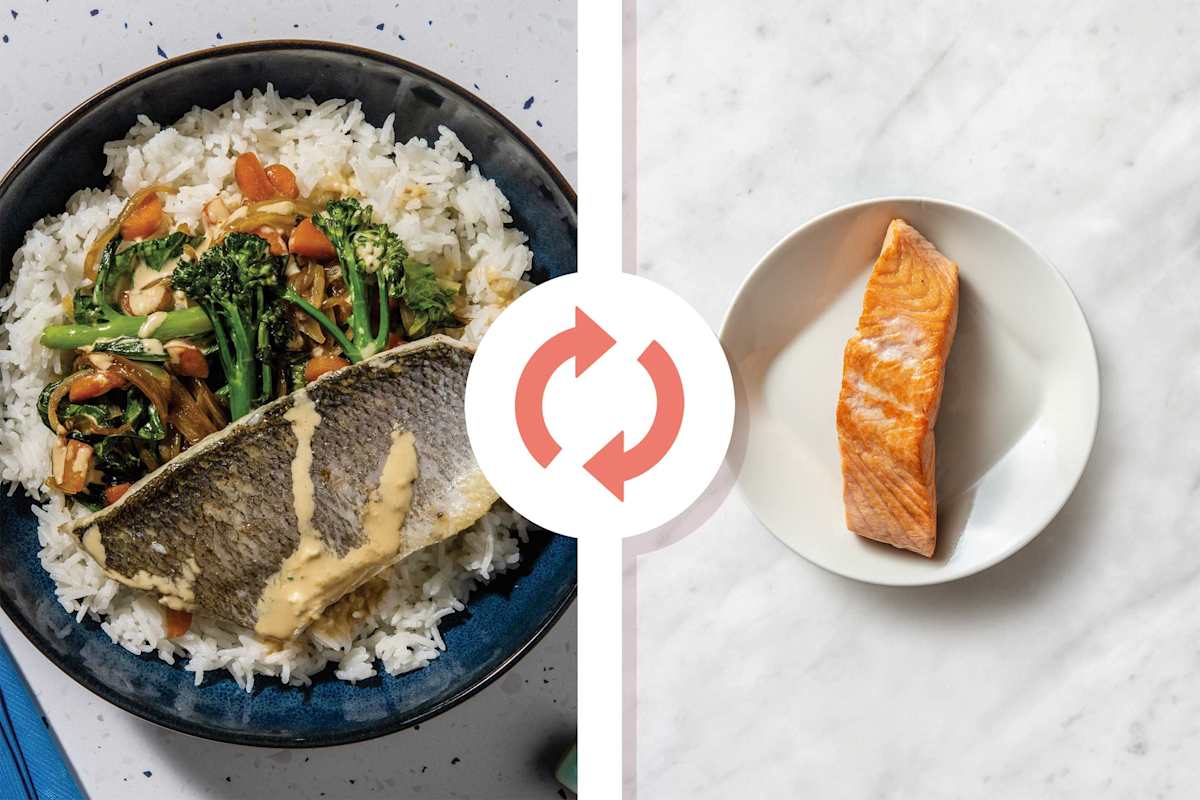 Japanese-Style Salmon Bowl