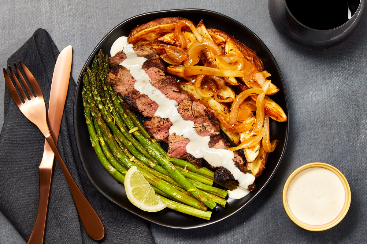 Fancy French Onion Beef Tenderloin