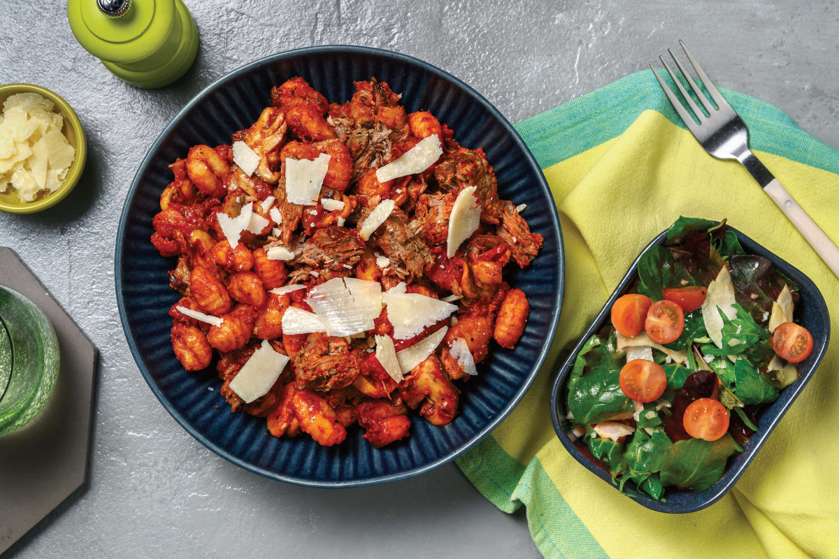 Beef Brisket & Mushroom Ragu Gnocchi