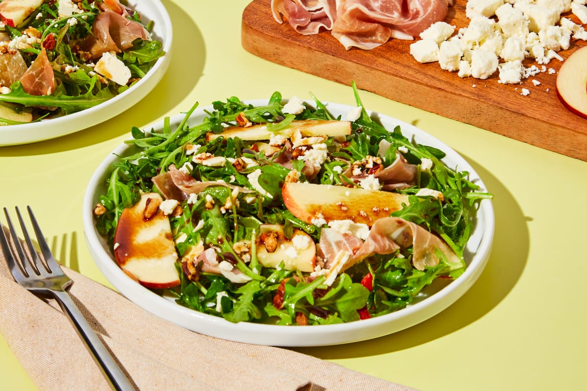 Prosciutto & Apple Arugula Salad