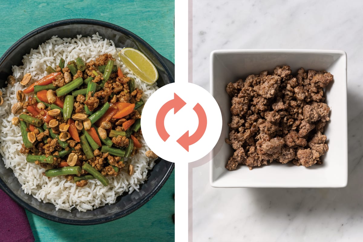 Ginger Beef & Veggie Stir-Fry