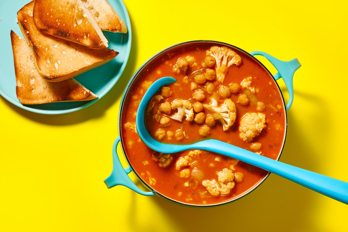 One-Pot Vegan Coconut Curry Soup