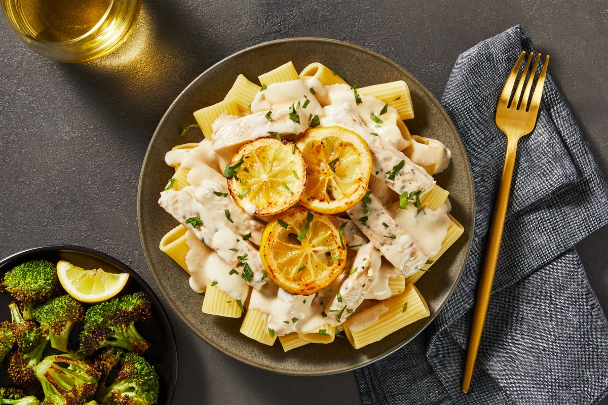 Sunny Lemon Chicken Rigatoni