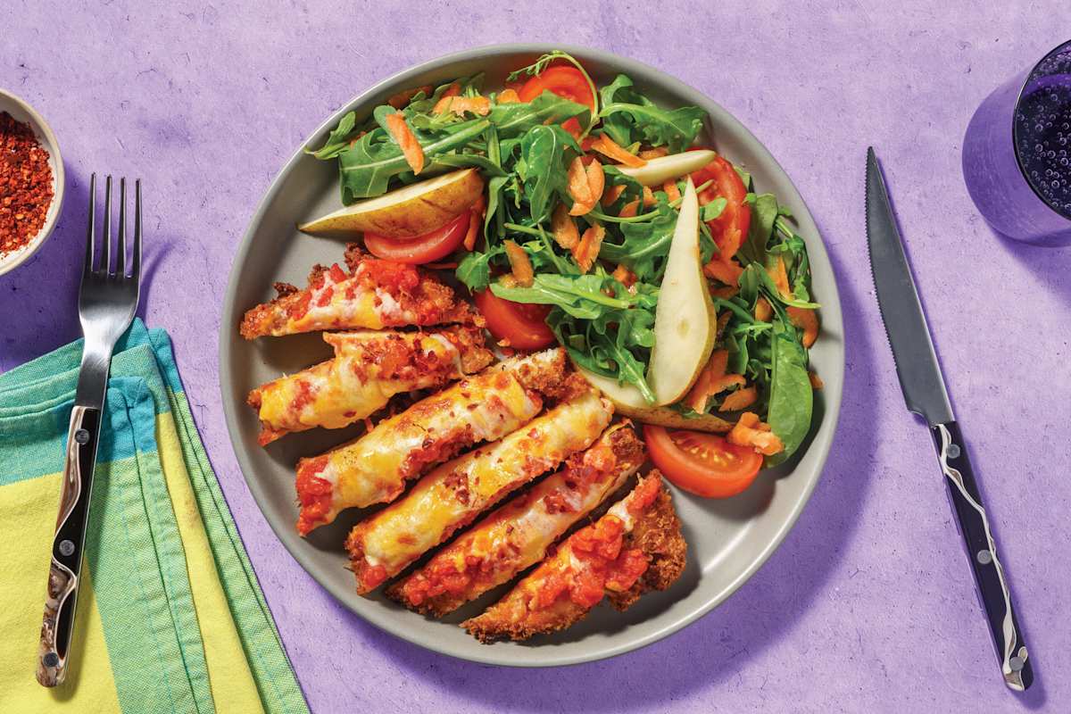 HelloHero: Herby Chicken Parmigiana