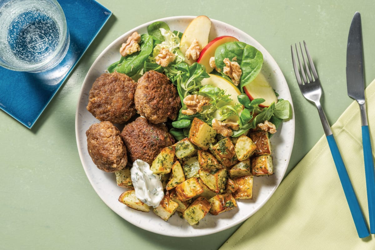 Beef & Parmesan Rissoles