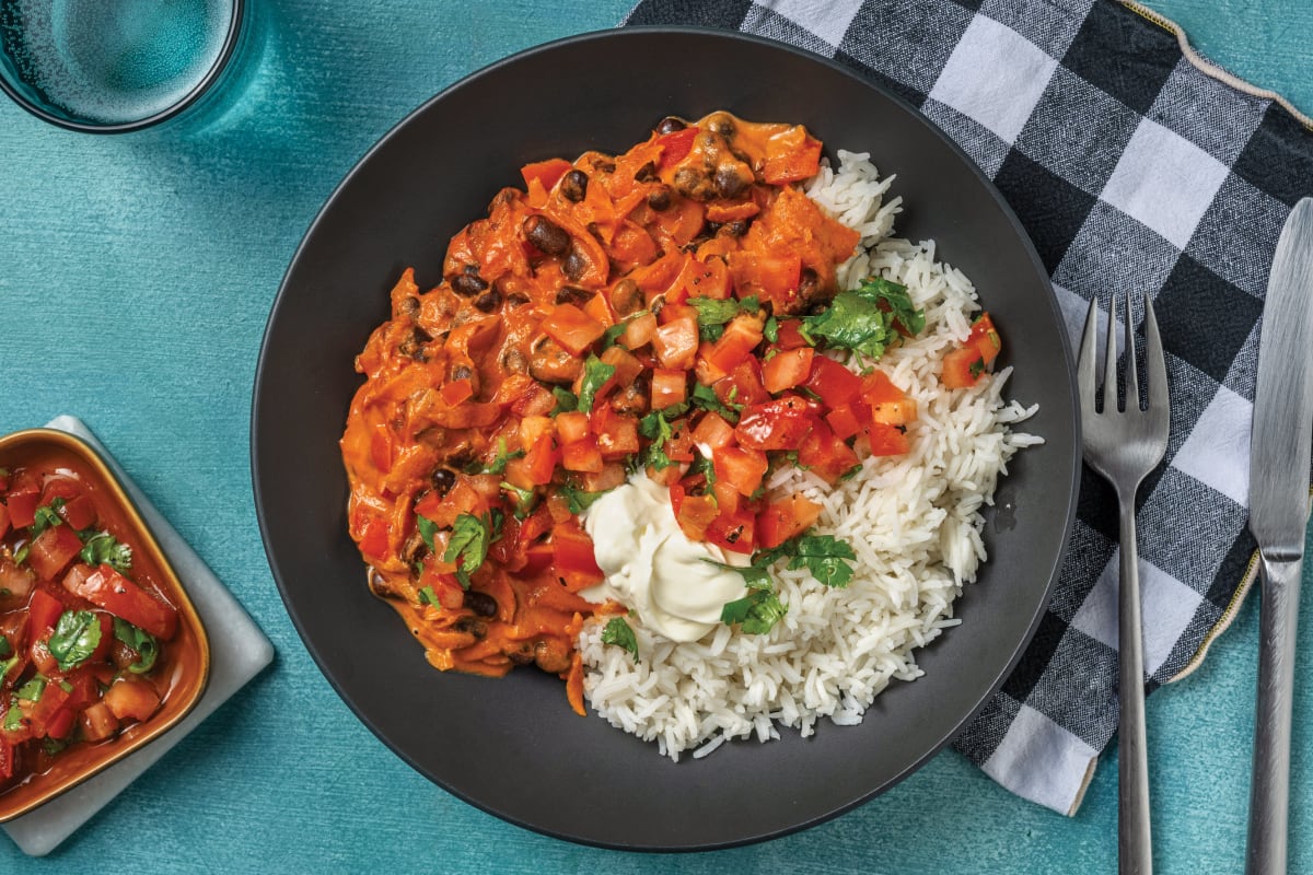 Caribbean Black Bean Chilli