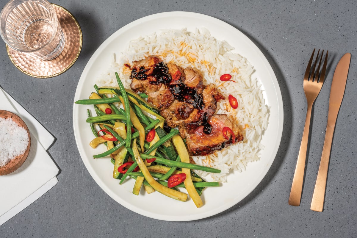 Sweet & Sticky Asian BBQ Beef