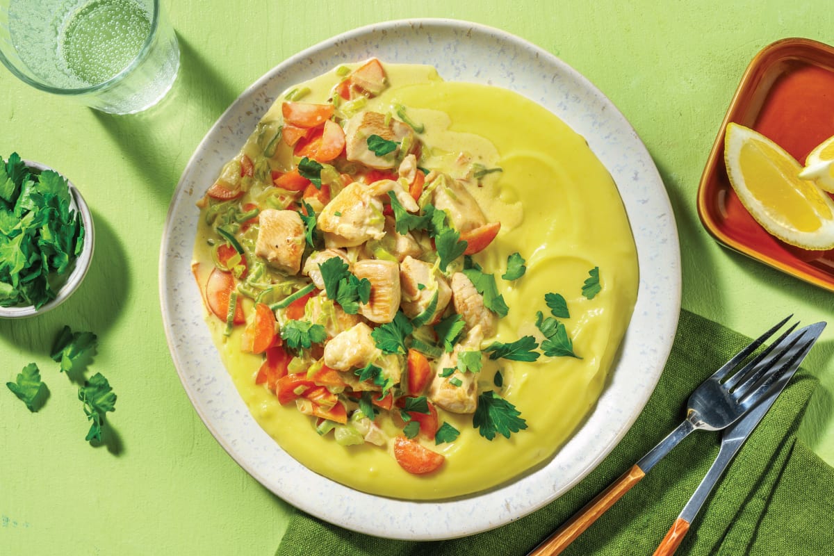 Creamy Chicken & Leek Casserole