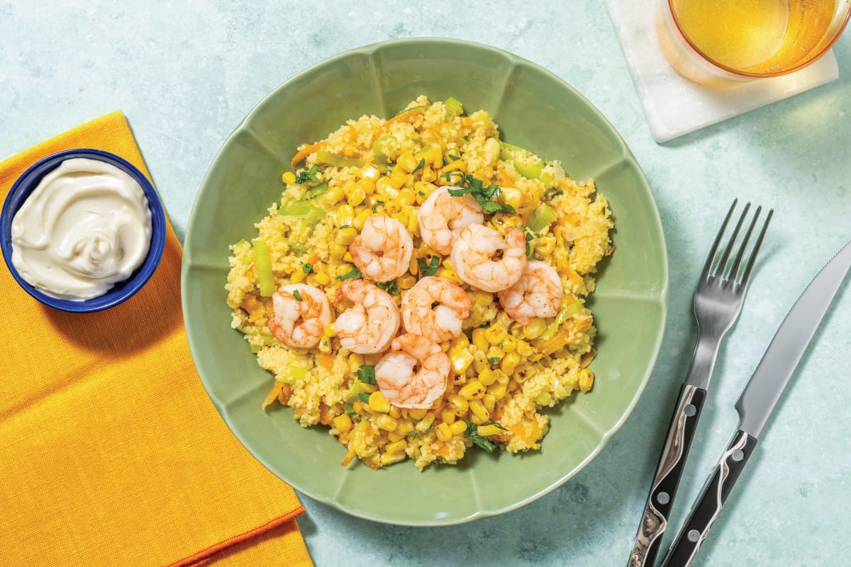 Caribbean-Style Chicken & Veggie Rice Bowl