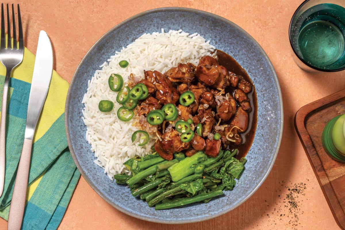 Sticky Sweet & Sour Tamarind Beef