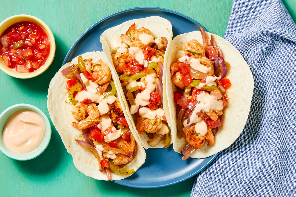 Southwest Shrimp Tacos