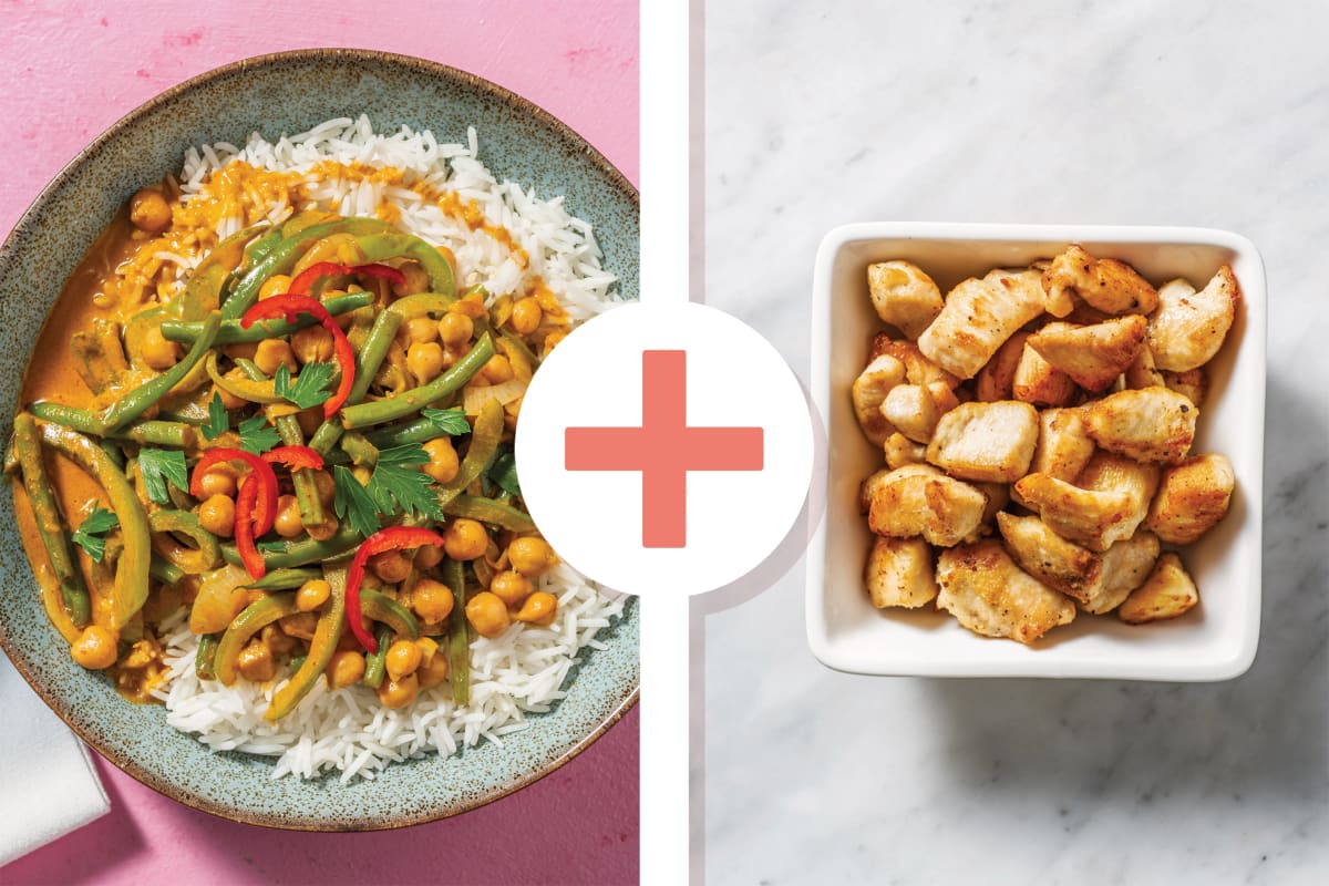 Bengal Chicken, Chickpea & Veggie Curry