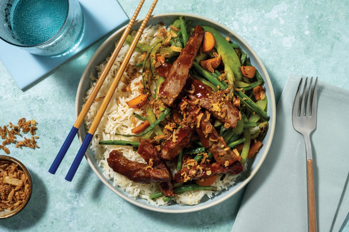 Quick Sichuan-Style Beef Stir-Fry