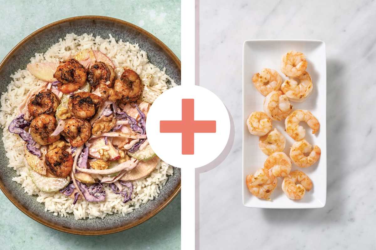 Baja-Style Double Blackened Prawns 