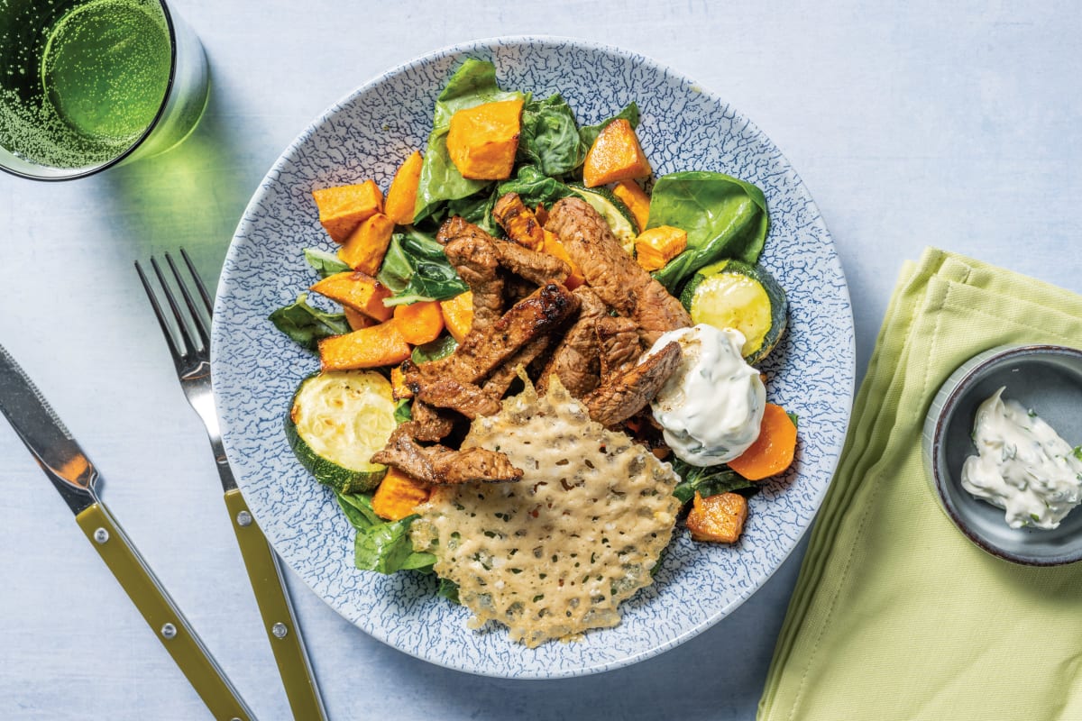 Aussie Beef & Easy-Prep Veggie Bowl