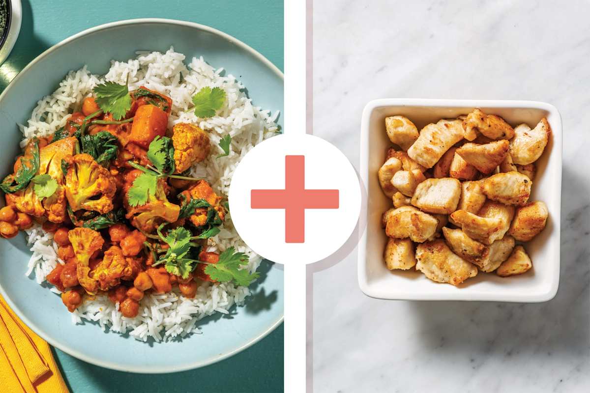 Moroccan Chicken & Chickpea Curry 