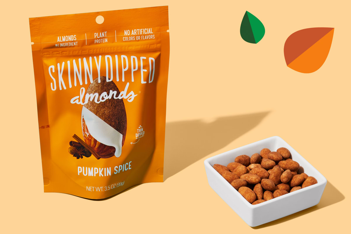 SkinnyDipped Pumpkin Spice Almonds